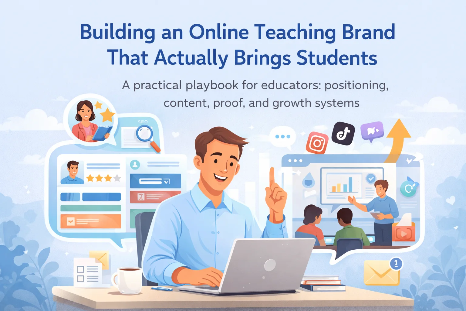 Building an Online Teaching Brand: Strategies for Market Presence and Growth