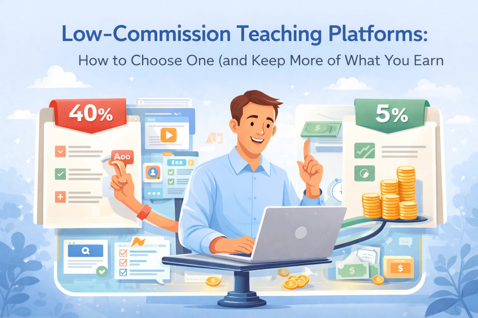 Low-Commission Teaching Platforms: Maximizing Your Earnings as an Educator