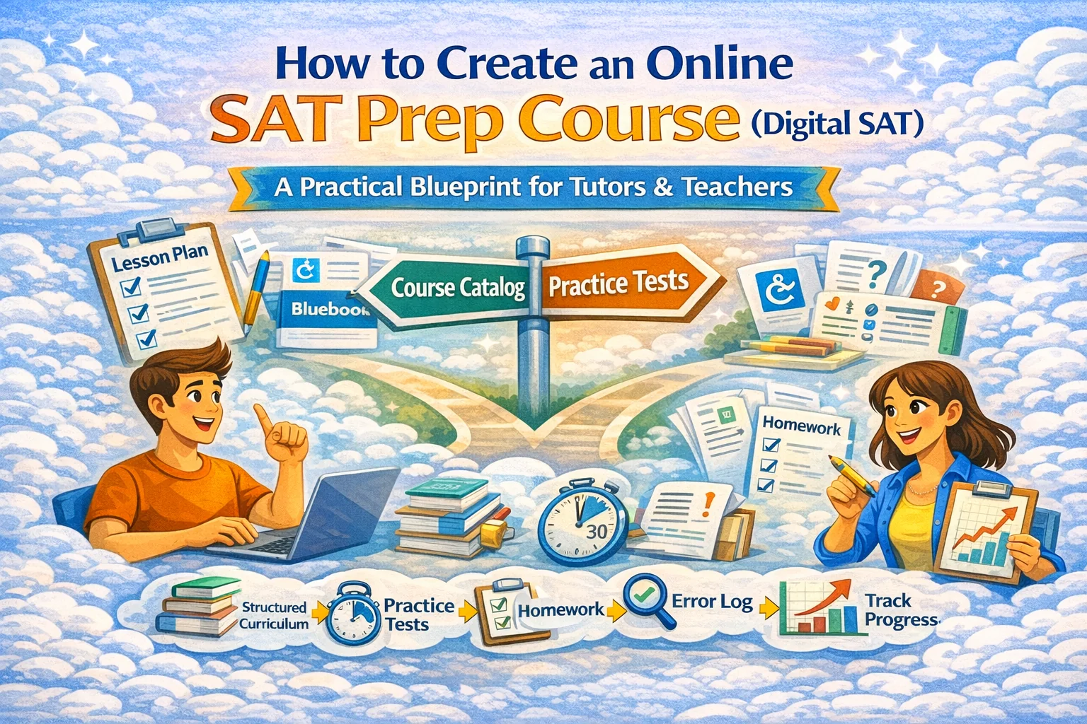 How to Create an Online SAT Prep Course (Digital SAT): a Practical Blueprint for Tutors & Teachers