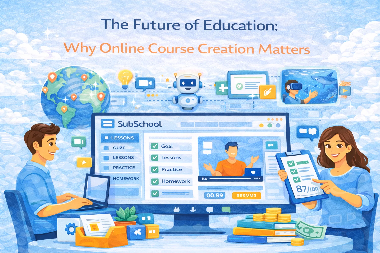 Why the Future of Education is Online: A Closer Look at Online Course Creation