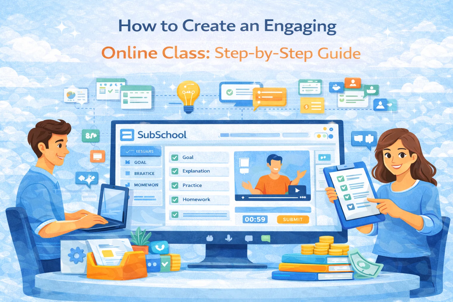Step-by-Step Guide: How to Create an Online Class for Maximum Engagement