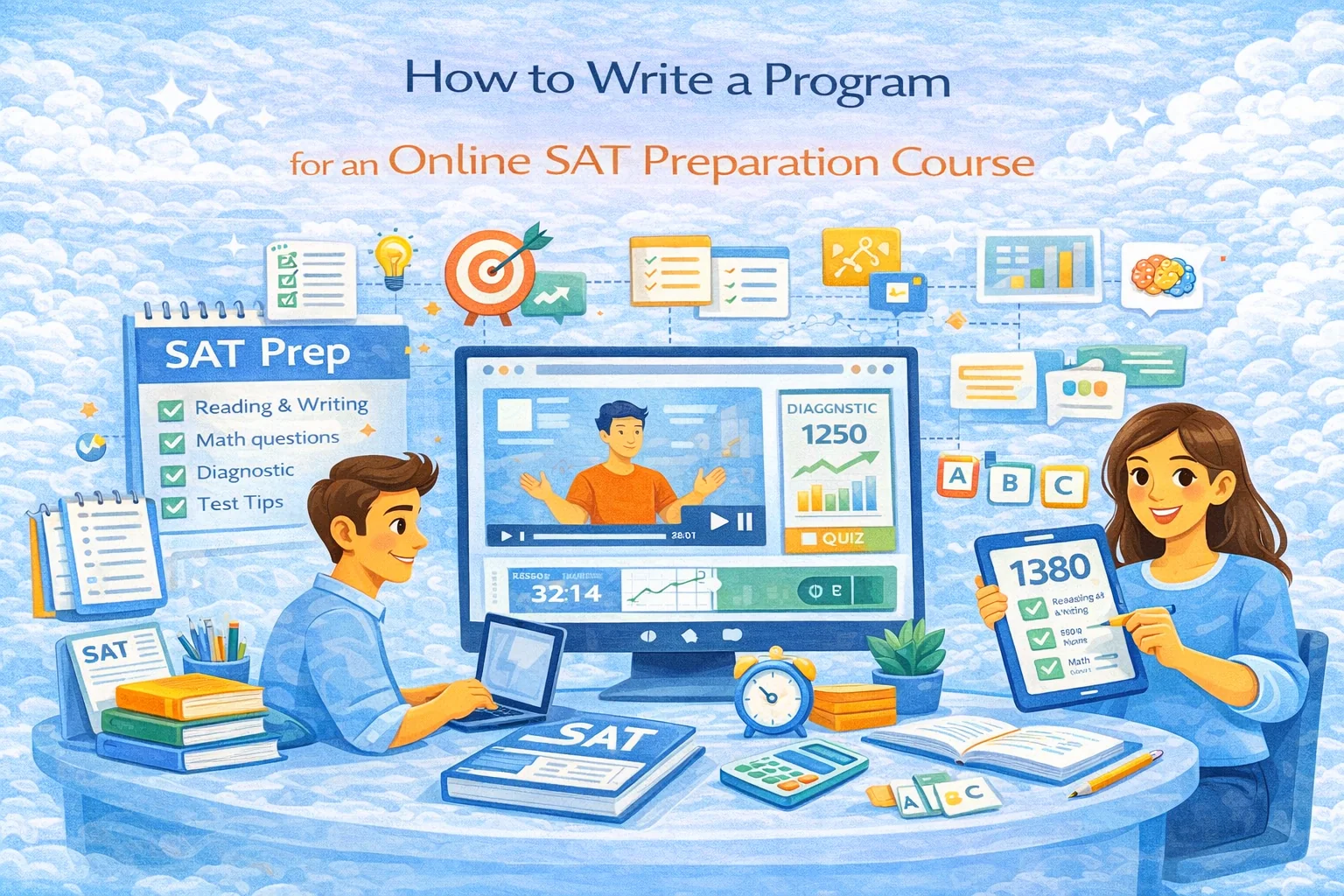 How to Write a Program for an Online SAT Preparation Course in 2026