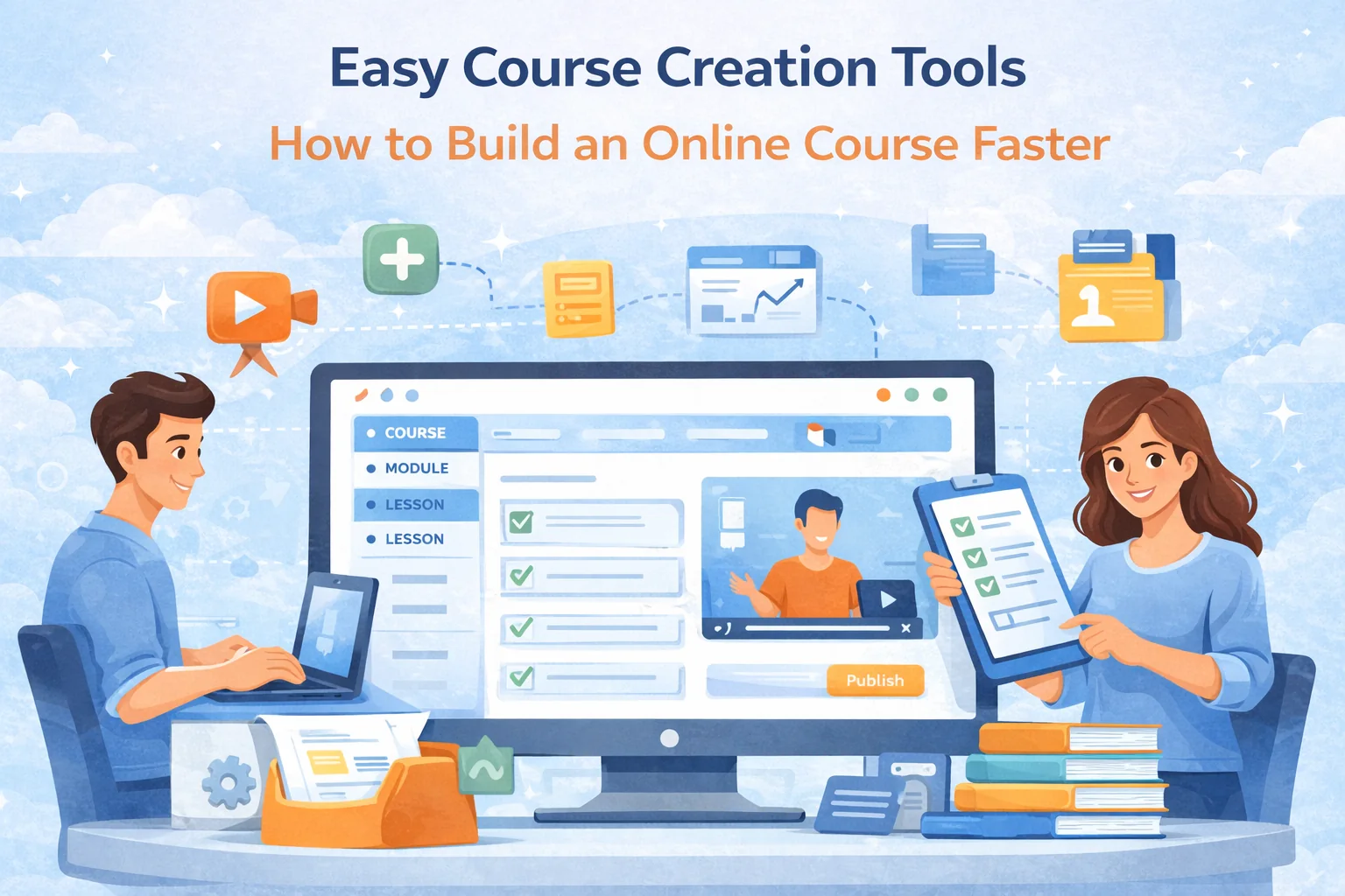 Easy Course Creation Tools: Simplify Your Online Teaching Experience